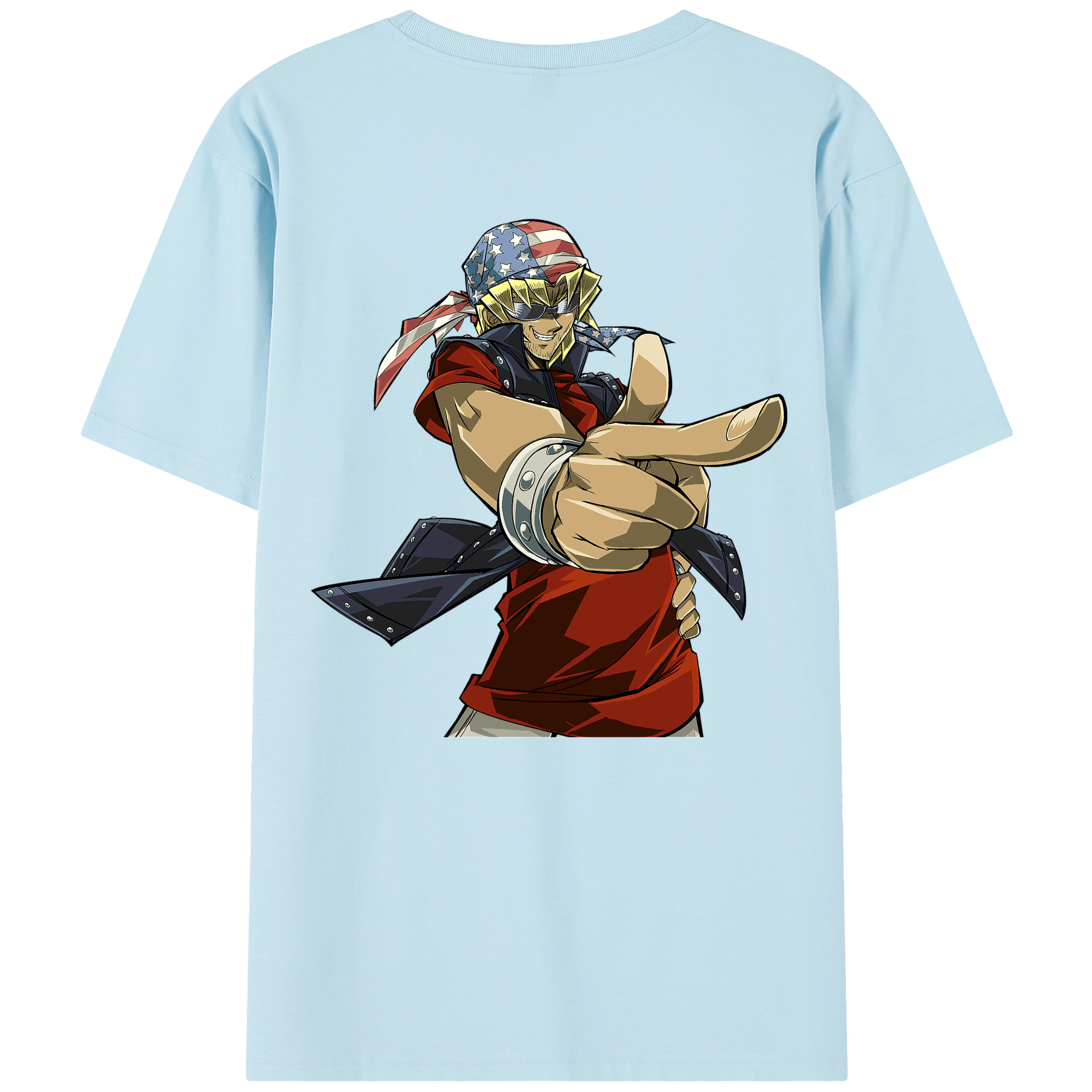 （画像用） 遊☆戯☆王 Yu-Gi-Oh! 綿100％半袖Tシャツ（背面プリント）